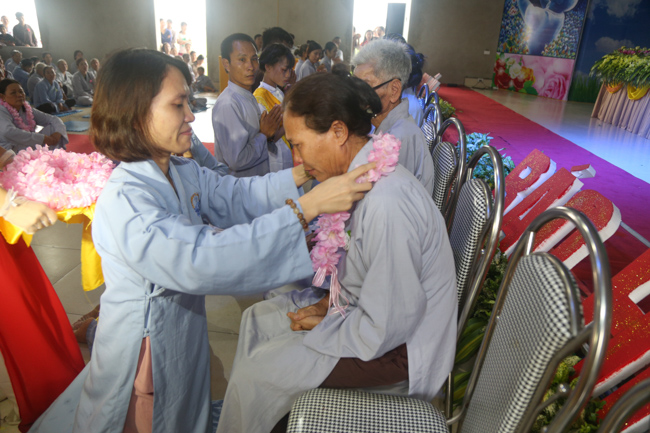 Celebrating a requiem and preparation of Ullambana ceremony in 2018 at Dong Cao Pagoda - Thanh Hoa