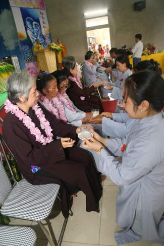 Celebrating a requiem and preparation of Ullambana ceremony in 2018 at Dong Cao Pagoda - Thanh Hoa