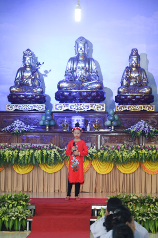 Celebrating a requiem and preparation of Ullambana ceremony in 2018 at Dong Cao Pagoda - Thanh Hoa