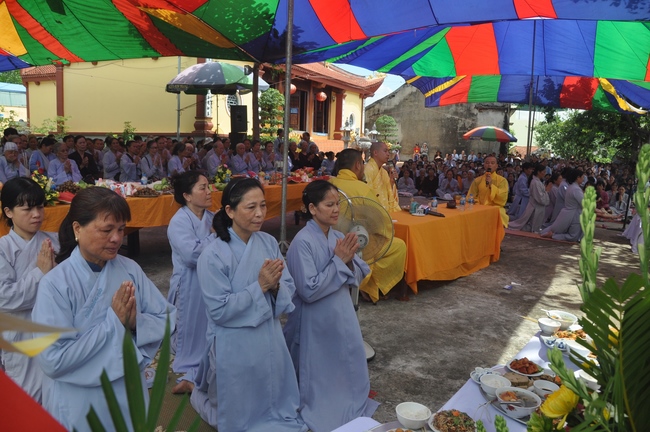 Ullambana Ceremony at Tieu Dao pagoda – Quang Ninh Province