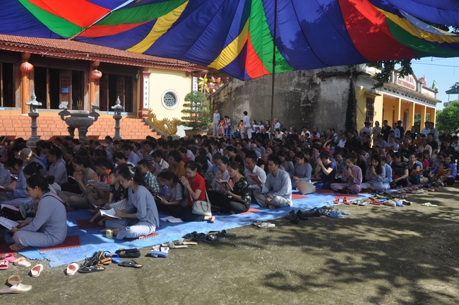 Ullambana Ceremony at Tieu Dao pagoda – Quang Ninh Province