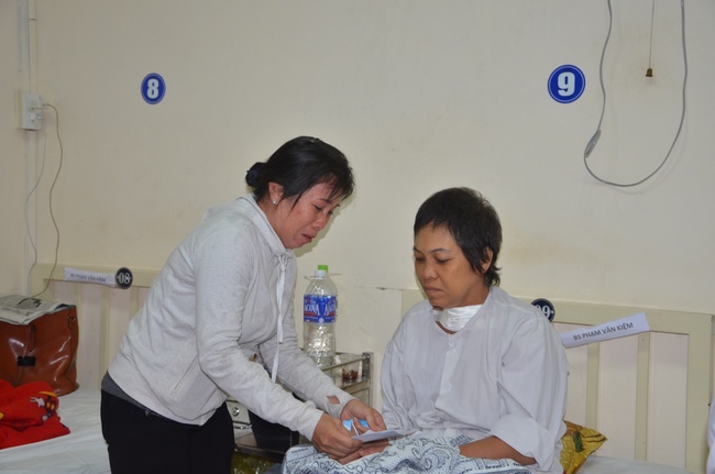 Gifts to the Oncology Hospital in Ho Chi Minh City