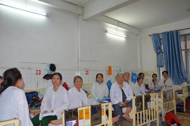 Gifts to the Oncology Hospital in Ho Chi Minh City