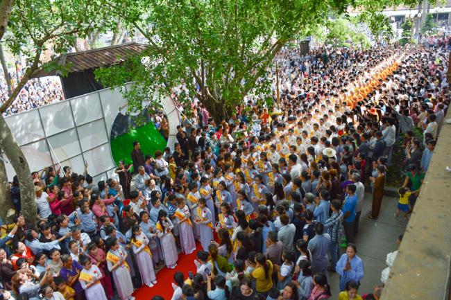 Hơn 20 ngàn người tham dự Đại lễ Vu Lan Báo Hiếu 2018