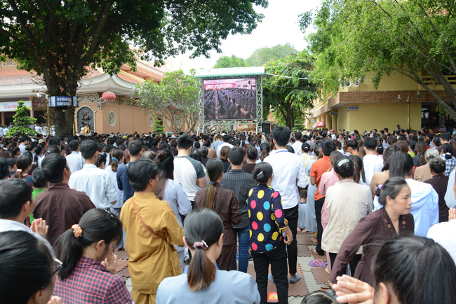 Hơn 20 ngàn người tham dự Đại lễ Vu Lan Báo Hiếu 2018