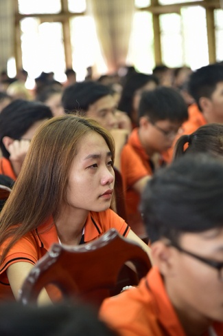 Chia sẻ đạo lý tại khu quân sự Hòa An, đại học FPT Cần Thơ