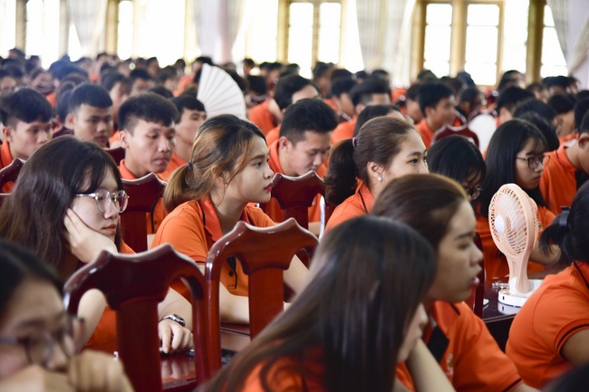 Chia sẻ đạo lý tại khu quân sự Hòa An, đại học FPT Cần Thơ