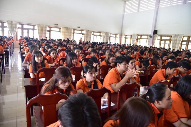 Chia sẻ đạo lý tại khu quân sự Hòa An, đại học FPT Cần Thơ