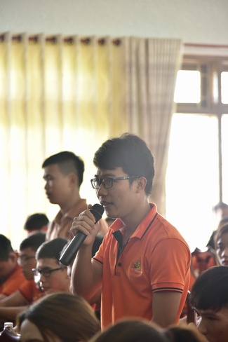 Chia sẻ đạo lý tại khu quân sự Hòa An, đại học FPT Cần Thơ