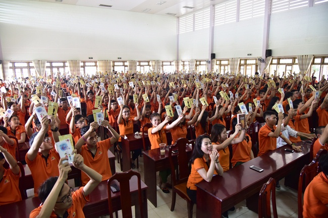 Chia sẻ đạo lý tại khu quân sự Hòa An, đại học FPT Cần Thơ