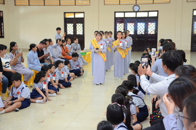 Gia Đình Phật Tử tổ chức lễ Vu Lan Báo Hiếu