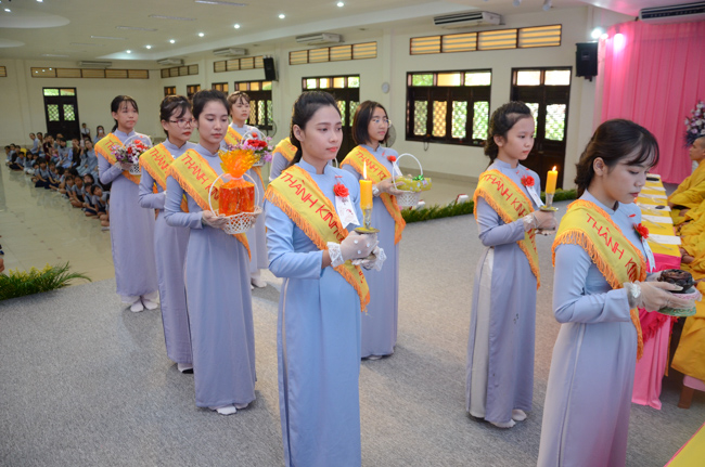 Gia Đình Phật Tử tổ chức lễ Vu Lan Báo Hiếu