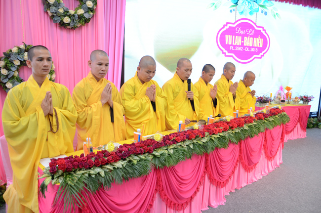 Gia Đình Phật Tử tổ chức lễ Vu Lan Báo Hiếu