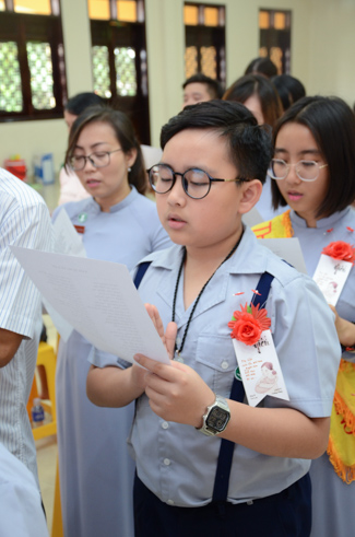 Gia Đình Phật Tử tổ chức lễ Vu Lan Báo Hiếu