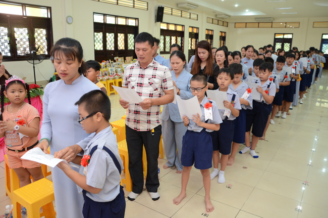 Gia Đình Phật Tử tổ chức lễ Vu Lan Báo Hiếu