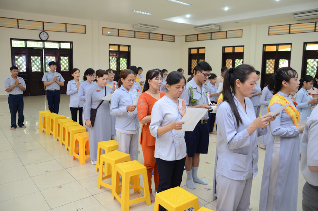 Gia Đình Phật Tử tổ chức lễ Vu Lan Báo Hiếu