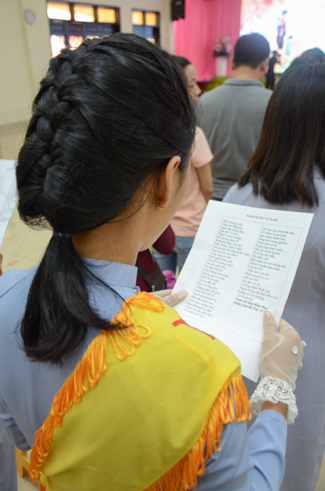 Gia Đình Phật Tử tổ chức lễ Vu Lan Báo Hiếu