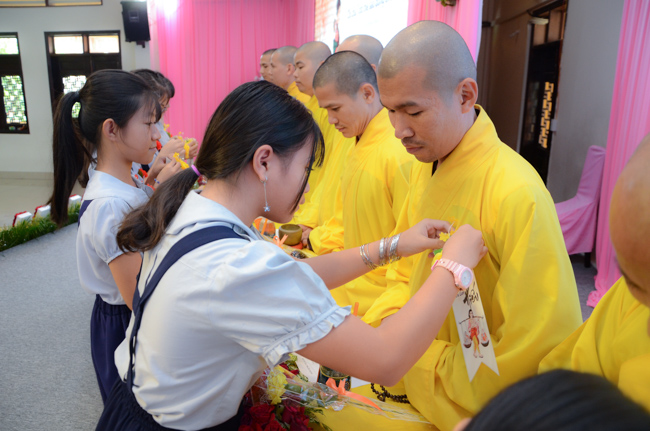 Gia Đình Phật Tử tổ chức lễ Vu Lan Báo Hiếu