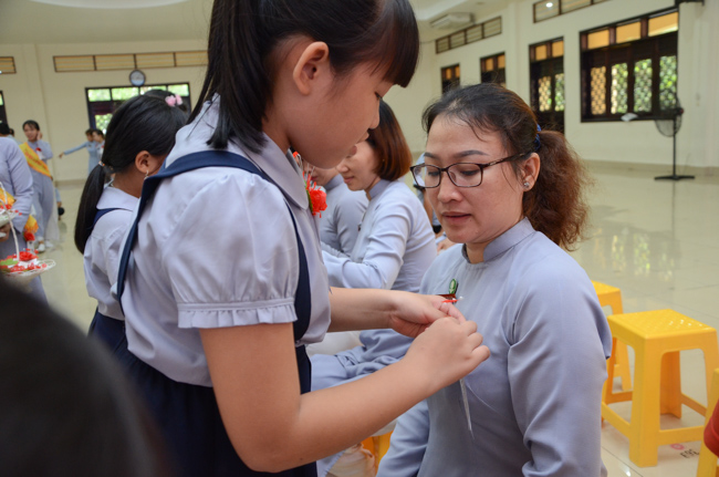 Gia Đình Phật Tử tổ chức lễ Vu Lan Báo Hiếu