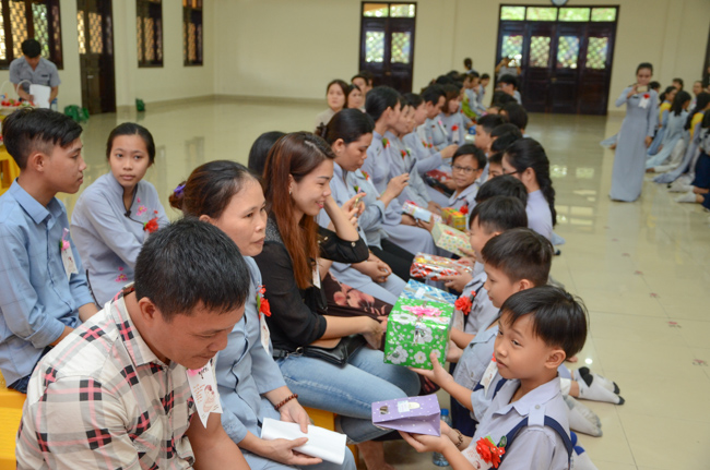 Gia Đình Phật Tử tổ chức lễ Vu Lan Báo Hiếu