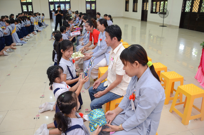 Gia Đình Phật Tử tổ chức lễ Vu Lan Báo Hiếu