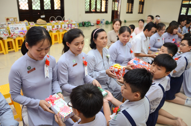 Gia Đình Phật Tử tổ chức lễ Vu Lan Báo Hiếu