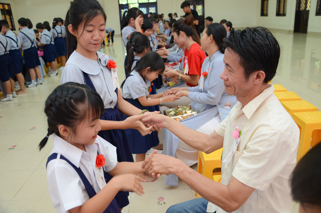 Gia Đình Phật Tử tổ chức lễ Vu Lan Báo Hiếu