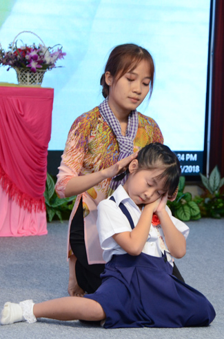 Gia Đình Phật Tử tổ chức lễ Vu Lan Báo Hiếu