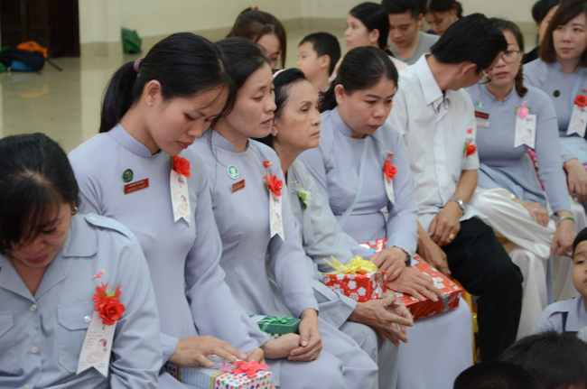 Gia Đình Phật Tử tổ chức lễ Vu Lan Báo Hiếu