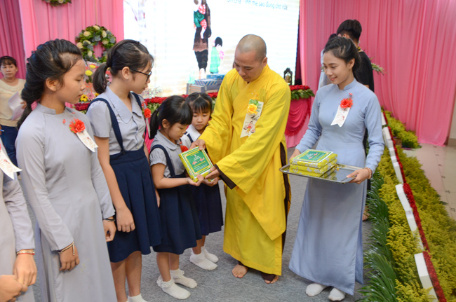 Gia Đình Phật Tử tổ chức lễ Vu Lan Báo Hiếu