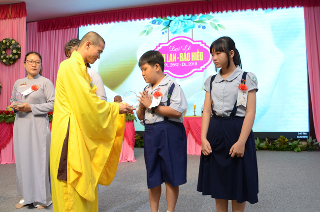 Gia Đình Phật Tử tổ chức lễ Vu Lan Báo Hiếu