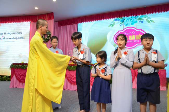 Gia Đình Phật Tử tổ chức lễ Vu Lan Báo Hiếu