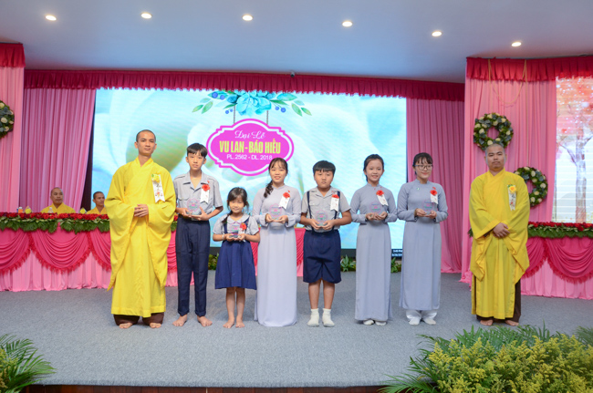 Gia Đình Phật Tử tổ chức lễ Vu Lan Báo Hiếu