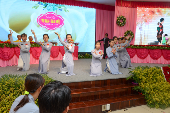 Gia Đình Phật Tử tổ chức lễ Vu Lan Báo Hiếu