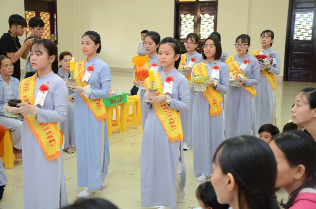 Gia Đình Phật Tử tổ chức lễ Vu Lan Báo Hiếu