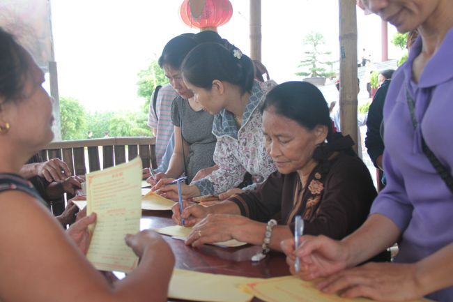 Lễ Vu Lan tại chùa Giai Lam – Hà Tĩnh