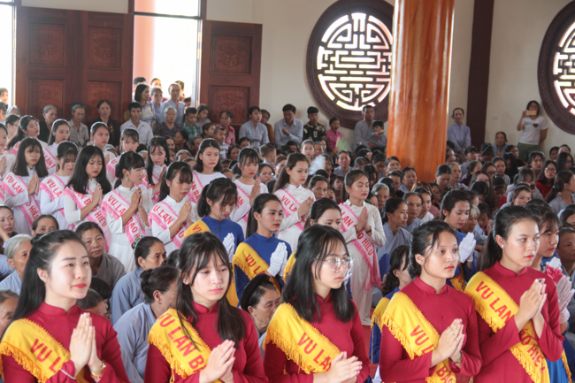 Lễ Vu Lan tại chùa Giai Lam – Hà Tĩnh