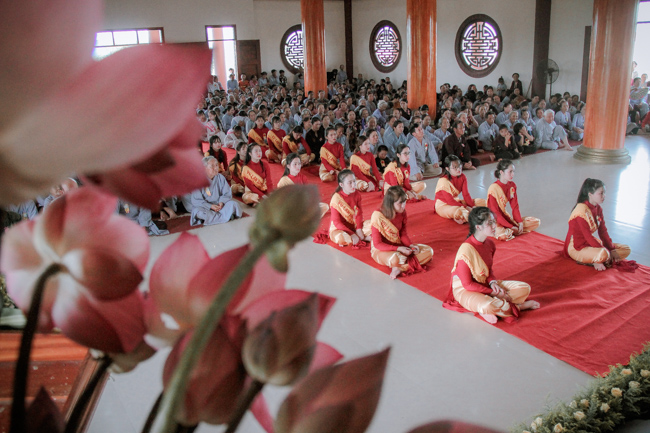 Lễ Vu Lan tại chùa Giai Lam – Hà Tĩnh