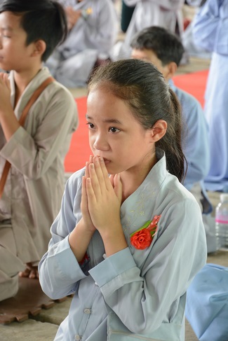 Ullambana Ceremony at Cambodia Hoang Phap Pagoda
