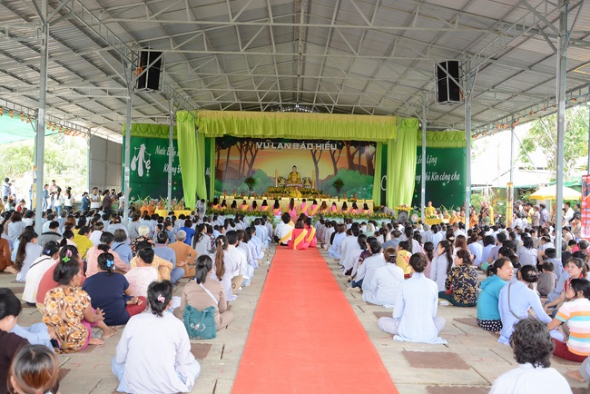 Ullambana Ceremony at Cambodia Hoang Phap Pagoda