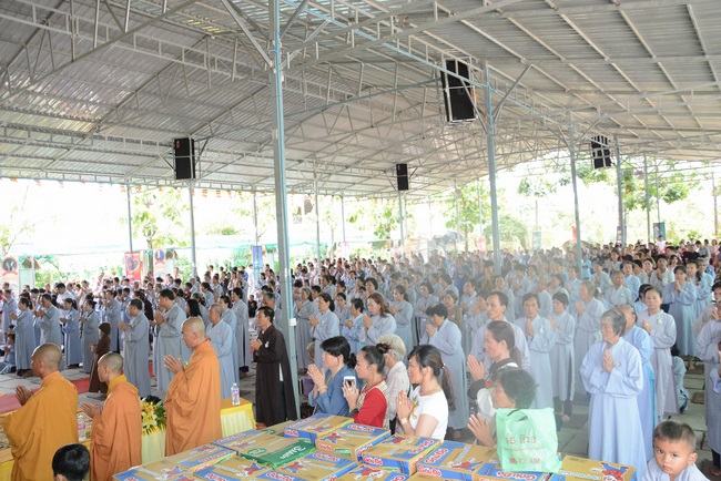 Ullambana Ceremony at Cambodia Hoang Phap Pagoda