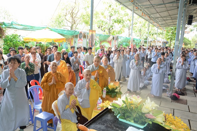 Ullambana Ceremony at Cambodia Hoang Phap Pagoda