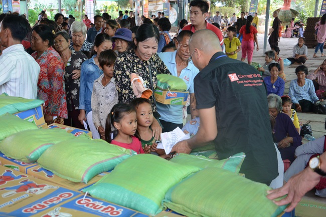 Ullambana Ceremony at Cambodia Hoang Phap Pagoda