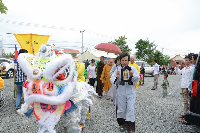 Ullambana Ceremony at Cambodia Hoang Phap Pagoda