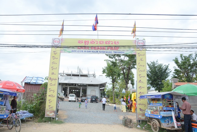 Ullambana Ceremony at Cambodia Hoang Phap Pagoda