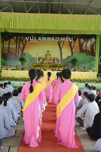 Ullambana Ceremony at Cambodia Hoang Phap Pagoda