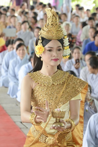 Ullambana Ceremony at Cambodia Hoang Phap Pagoda