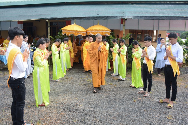 Ullambana Ceremony at Dang Phap pagoda – Binh Phuoc Province.