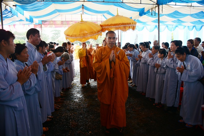 Ullambana Ceremony at Dang Phap pagoda – Binh Phuoc Province.