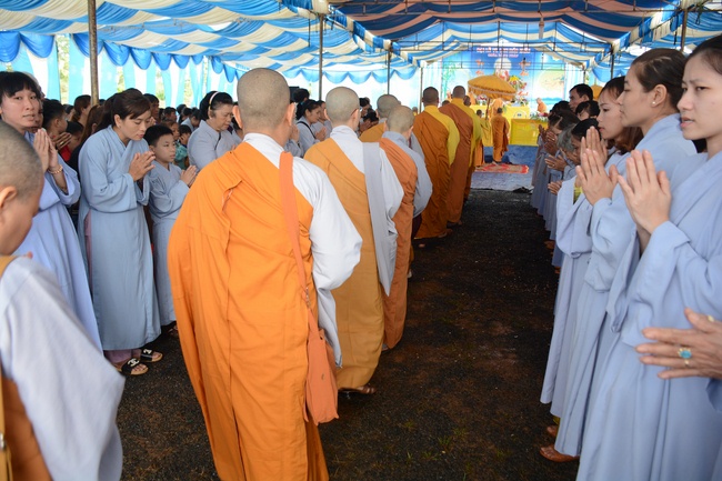 Ullambana Ceremony at Dang Phap pagoda – Binh Phuoc Province.